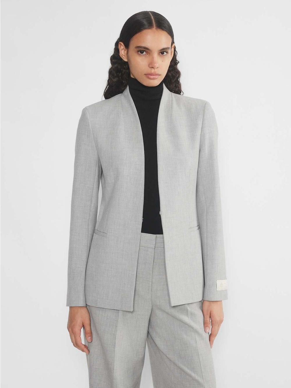 Babaton Heather Chrome Commerce Blazer, BNWT, size 10